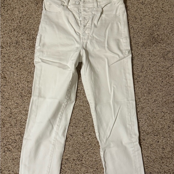 Express White Ankle & Cropped Jeans - Picture 1 of 2
